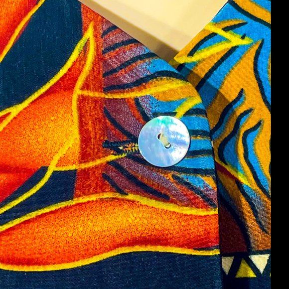 ⭐️HP⭐️VTG▪️SCARLETT▪️Boho Collage Bead Accented Open Back Sleeveless Maxi Dress - Picture 5 of 12